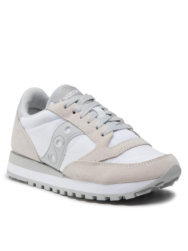 Saucony jazz grigie e bianche top