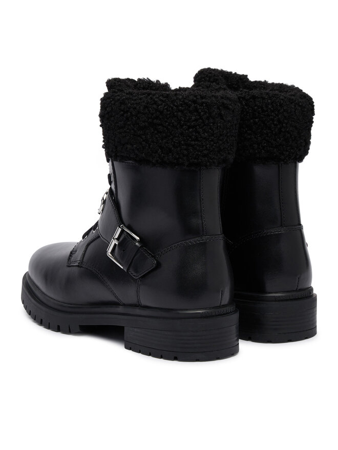 KARL LAGERFELD Schnürschuhe KARL LAGERFELD Binky II KL47566W Schwarz