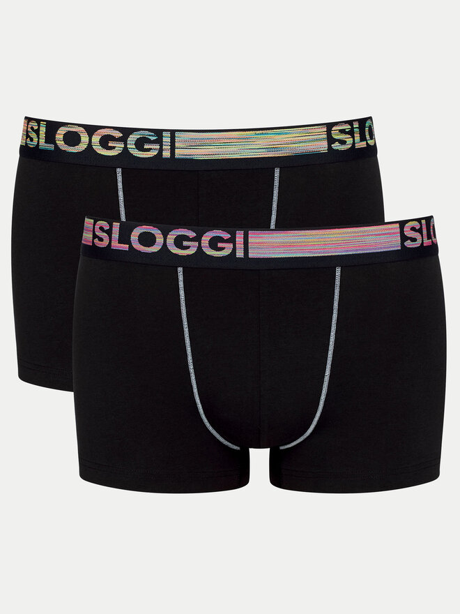 Sloggi Sloggi 2er-Set Boxershorts 10218485 Schwarz