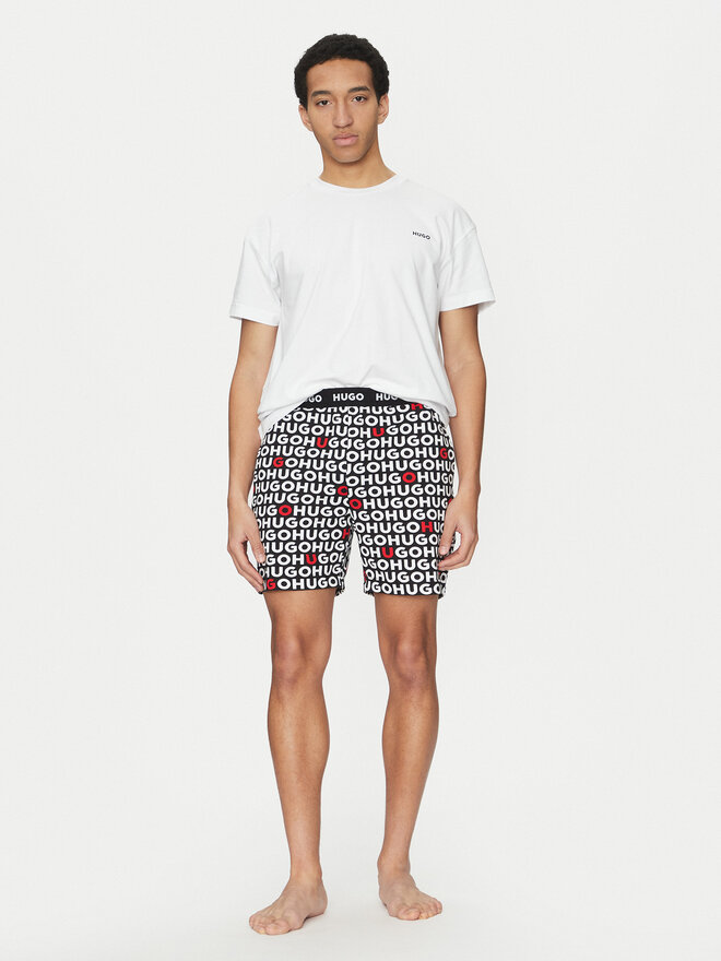 HUGO HUGO Pižama Tortuga 50534139 Balta Regular Fit