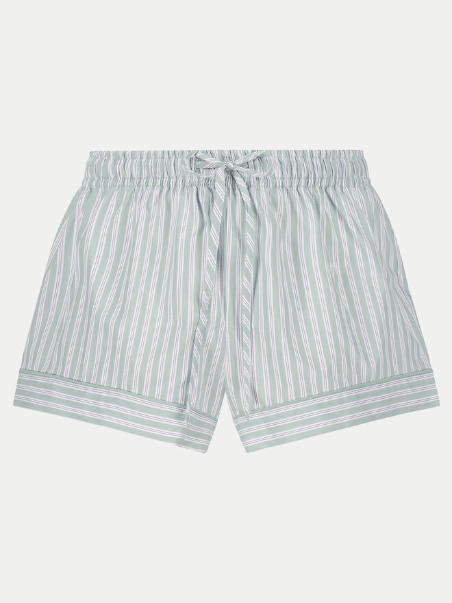 Hunkemöller Hunkemöller Pyjamashorts Cotton 205014 Grün Regular Fit