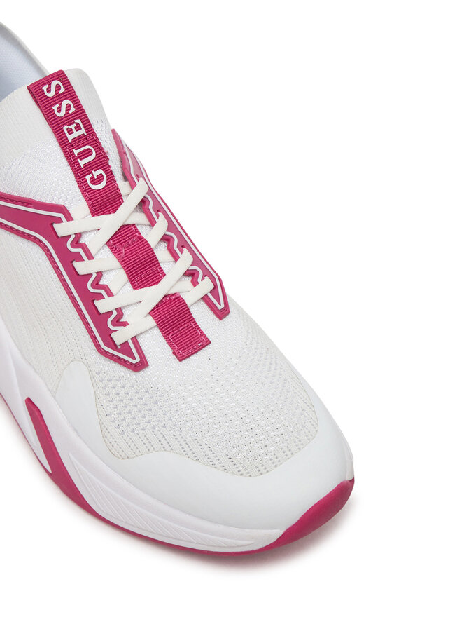 Guess Sneakersy Guess FLPGAX FAB12 Biały