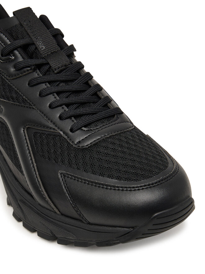 Calvin Klein Sneakers Calvin Klein Hike Runner Laceup Strip M-Lt HM0HM02154 Schwarz