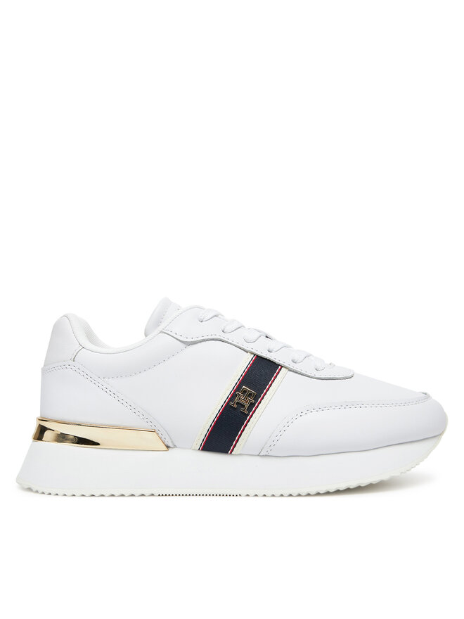 Tommy Hilfiger Sneakers Tommy Hilfiger Webbing Runner FW0FW08904 Weiß