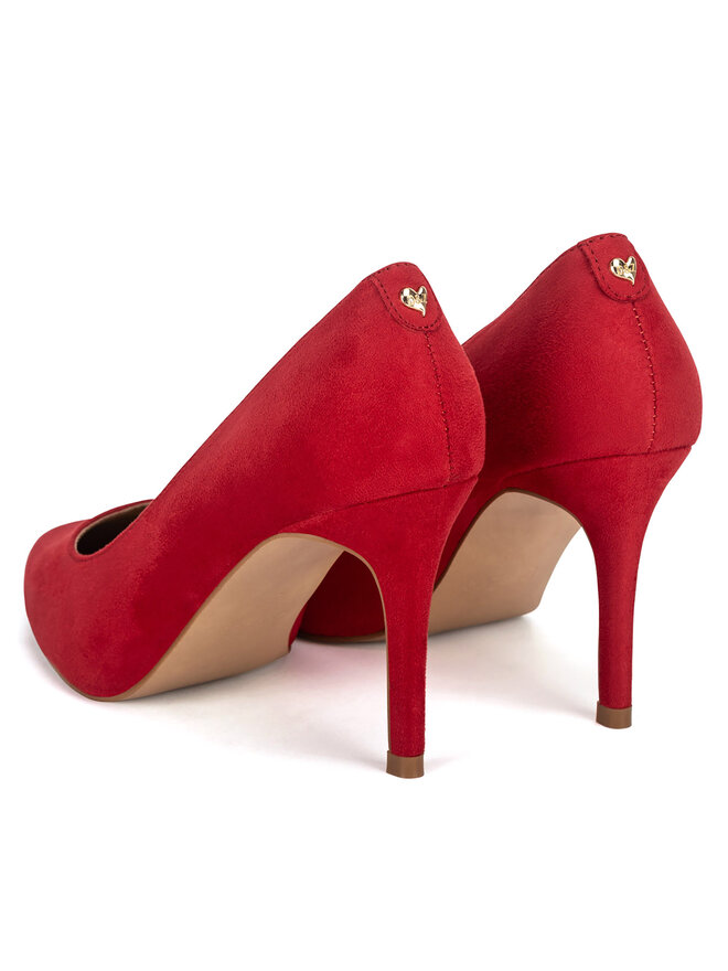 DeeZee Szpilki DeeZee WYL3660-7 Czerwony