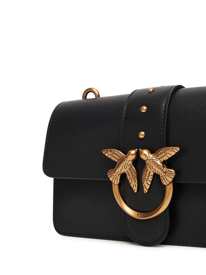 PINKO Τσάντα PINKO Love One Mini ST.CL Al 25-26 PLTT 105856 A0F1 Μαύρο