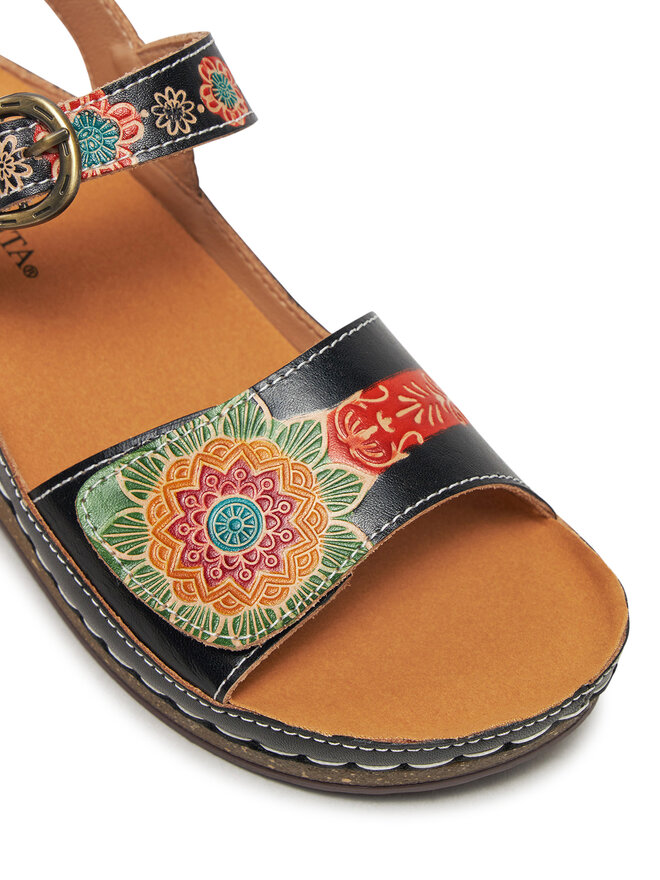 Laura Vita Sandalen Laura Vita Facscineo 0122 Schwarz