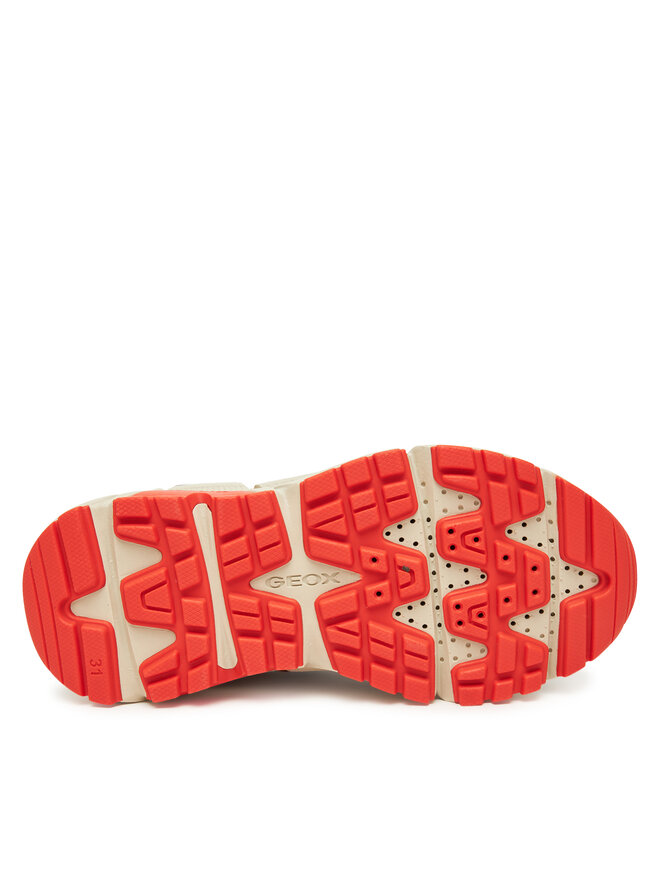 Geox Botines planos Geox J Flexyper Plus J56LCC 0FUME C0616 S Marrón