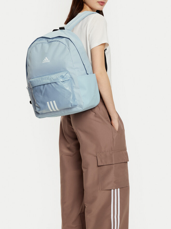 adidas Plecak adidas Classic Badge of Sport 3-Stripes JF0675 Niebieski