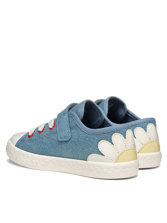 Geox Sneakers aus Stoff Geox J Gisli J554NC 13 C4348 S Blau
