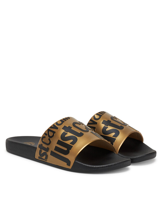 Just Cavalli Παντόφλες Just Cavalli 78QA3SZ1 ZS785 Μαύρο