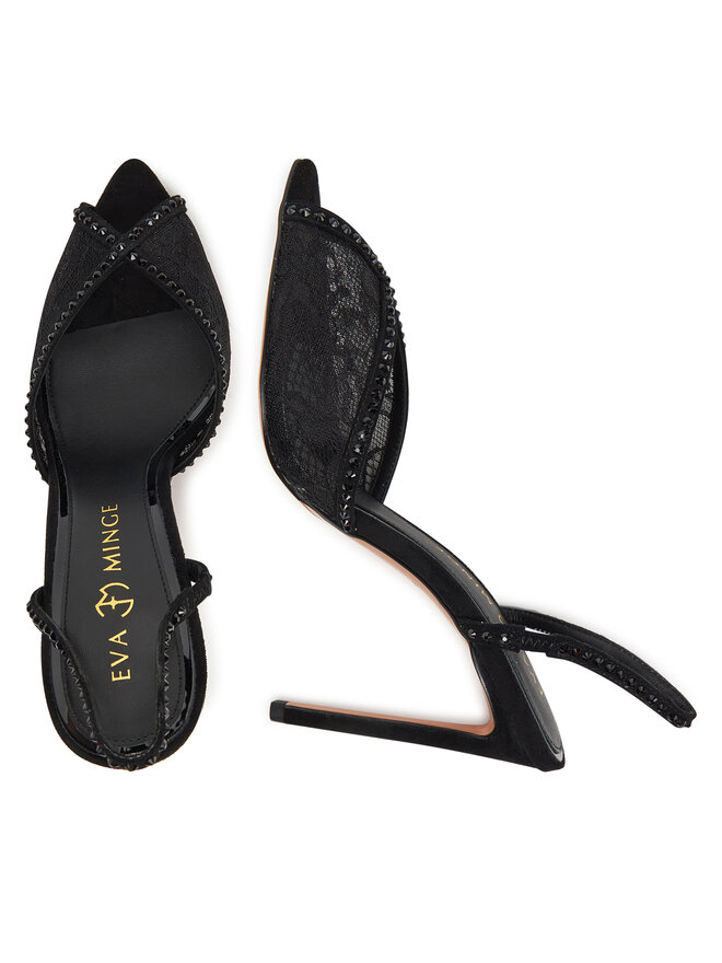Eva Minge Sandale Eva Minge ROSE-SLT85016-208 Negru