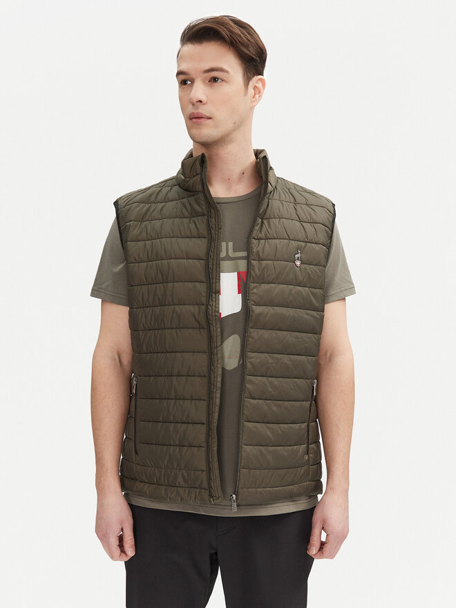 Aulp Aulp Póló Roque Khaki Regular Fit