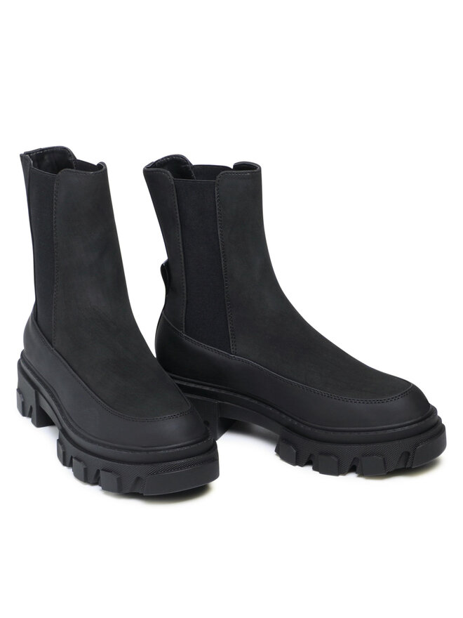 ONLY Shoes Členková obuv s elastickým prvkom ONLY Shoes Chunky Boots 15238956 Čierna