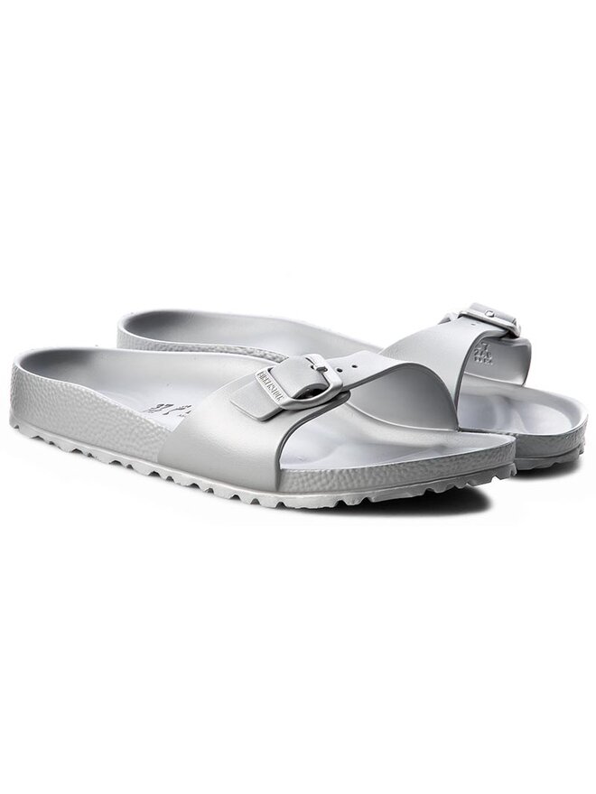 Birkenstock Šľapky Birkenstock Madrid 1003493 Strieborná