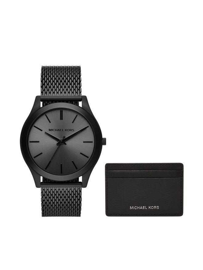 Reloj Michael Kors Slim Runway MK1085SET Negro zapatos.es