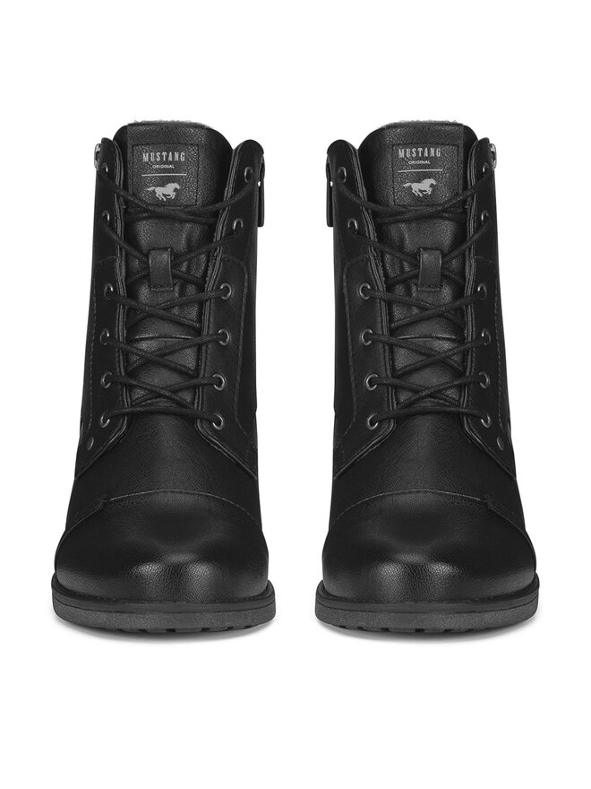 Mustang Schnürschuhe Mustang 1229-513 Schwarz