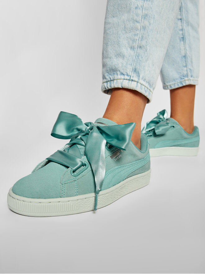 Puma Снікерcи Puma Suede Heart Pebble Wn's 365210 03 Голубий