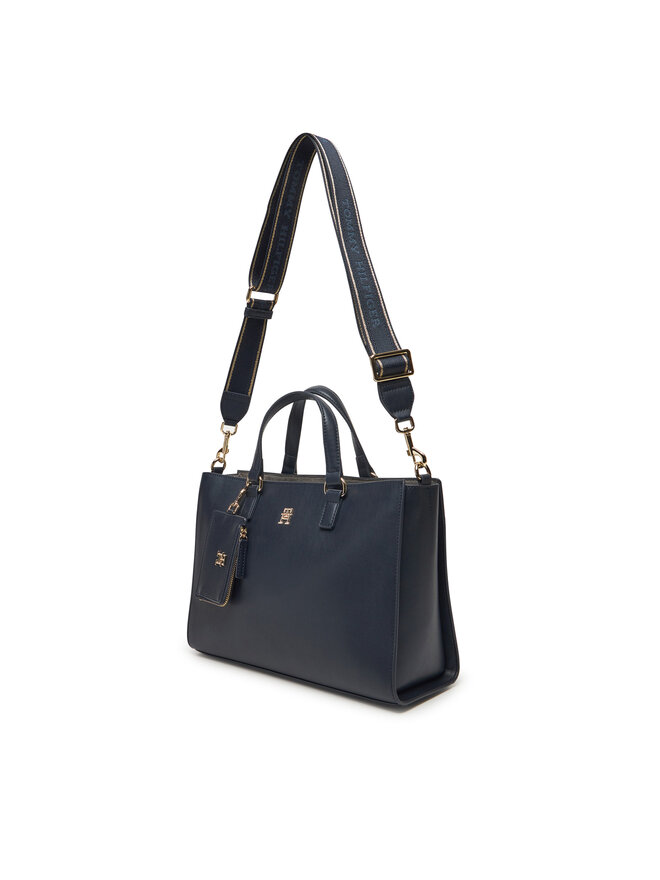 Tommy Hilfiger Bolso Tommy Hilfiger Joy Satchel AW0AW16814 Azul marino