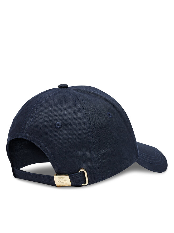 Tommy Hilfiger Cappellino Tommy Hilfiger Essential Chic Cap AW0AW15772 Blu scuro