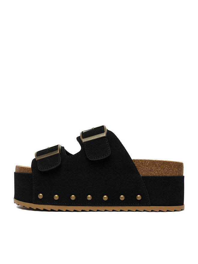 DeeZee Pantoletten DeeZee CEO-WS069 Schwarz