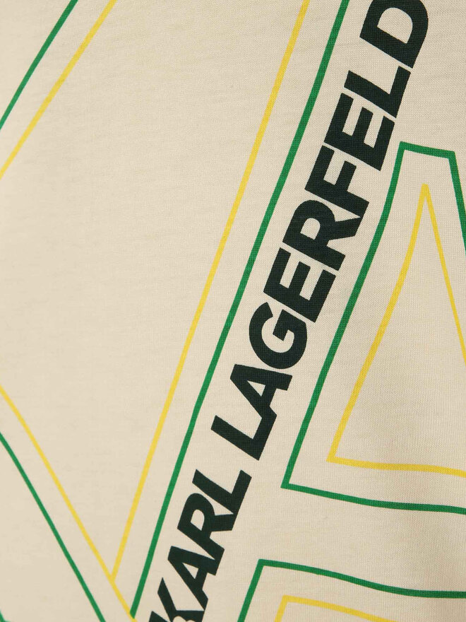 Karl Lagerfeld Kids Karl Lagerfeld Kids Camiseta Z25412 S Blanco Regular Fit