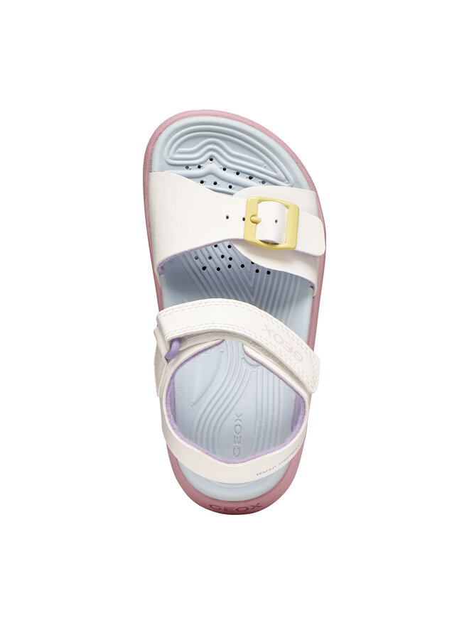 Geox Sandalen Geox J Sandal Fusbetto Gi J35HQA 000BC C0653 D Weiß