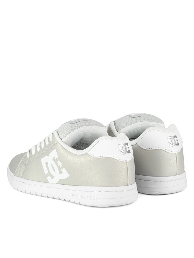 DC Sneakersy DC GAVELER ADJS700082-MSL Strieborná