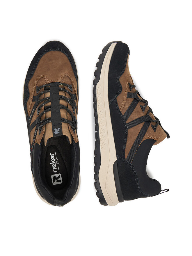 Rieker Sneakersy Rieker U0104-20 Hnedá