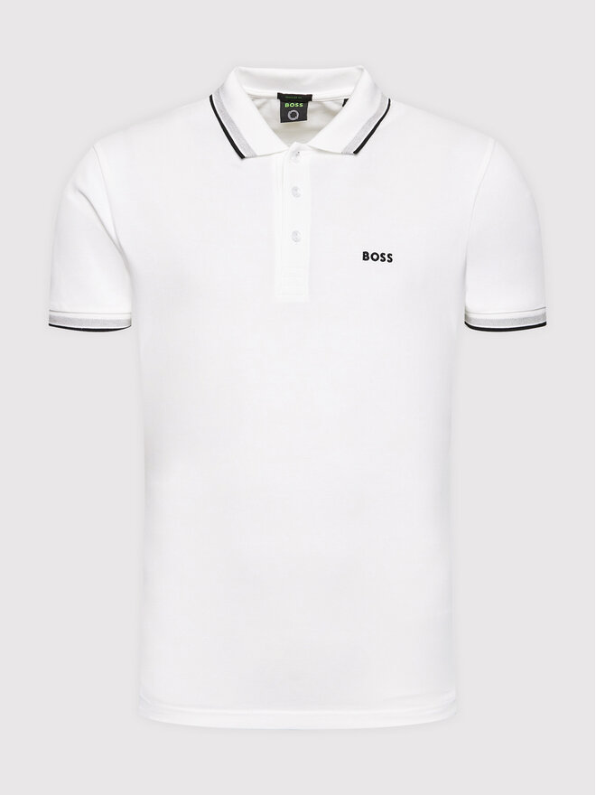 BOSS Boss Poloshirt Paddy 50469055 Weiß Regular Fit