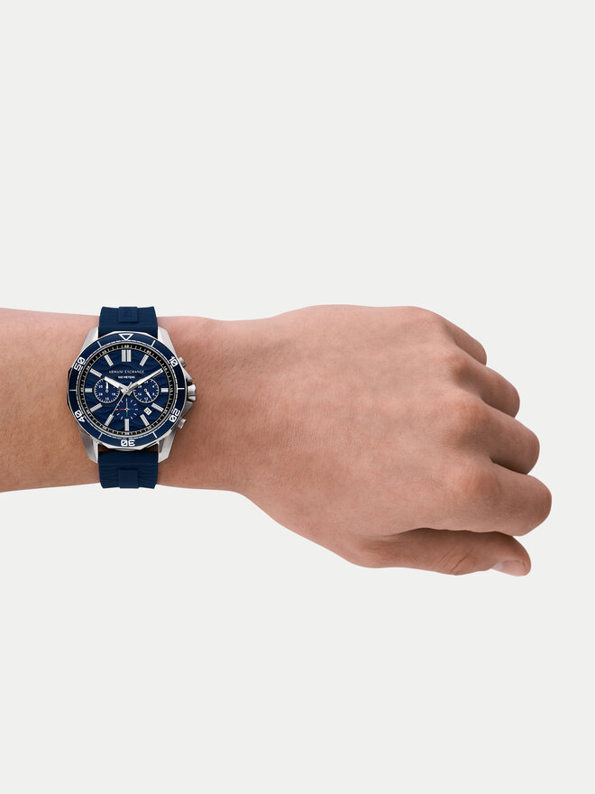 Armani Exchange Zegarek Armani Exchange Spencer AX1960 Granatowy