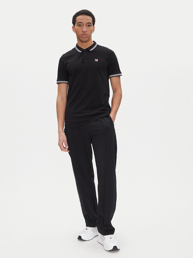 Fila Fila Polo Lubeek FAM0898 Μαύρο Regular Fit