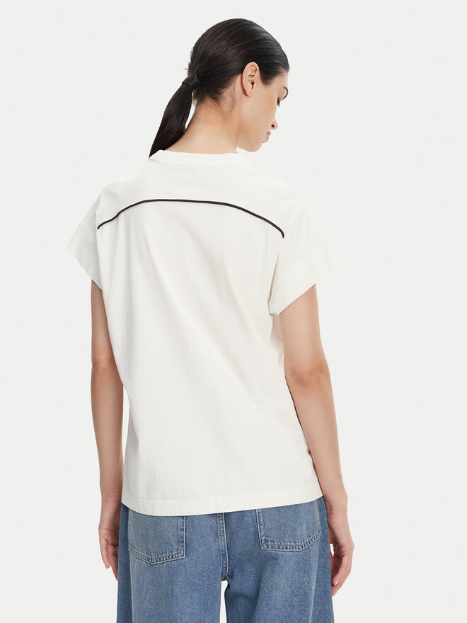 PINKO PINKO T-Shirt 105270 A2ME Weiß Regular Fit