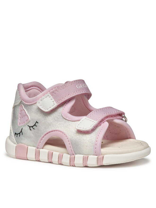 Geox Sandále Geox B Sandal Iupidoo B5517A 0AS54 C0566 Strieborná
