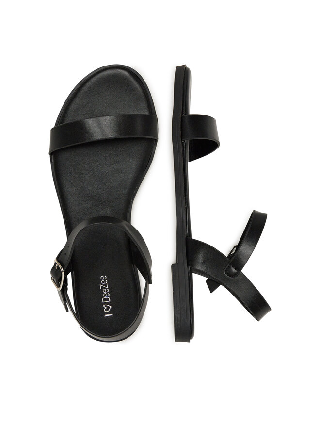 DeeZee Sandały DeeZee MT3150-25S07 Czarny