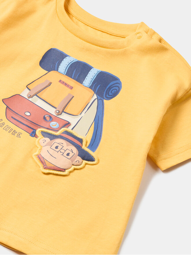 Mayoral Mayoral Camiseta 1020 Amarillo Regular Fit