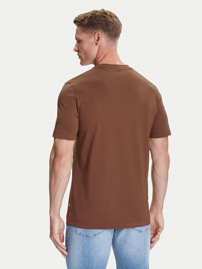BOSS BOSS Camiseta Thompson 01 50468347 Marrón Regular Fit