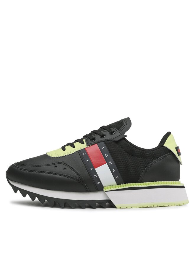 Sneakers Tommy Jeans Cleated EM0EM01168 Noir chaussures