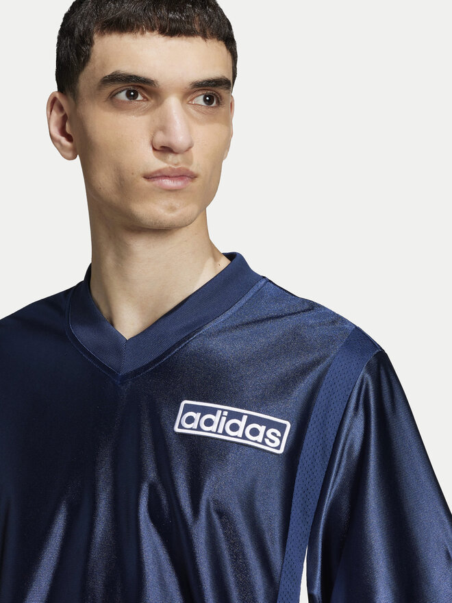 adidas adidas Marškinėliai Adibreak JD4248 Tamsiai mėlyna Loose Fit