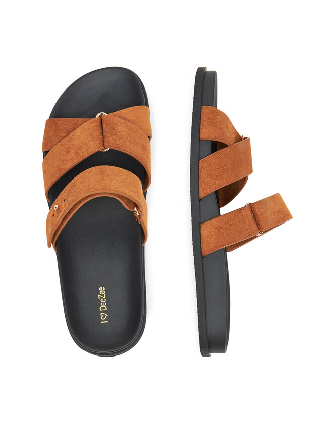 DeeZee Natikači DeeZee HY59053-3 Rjava