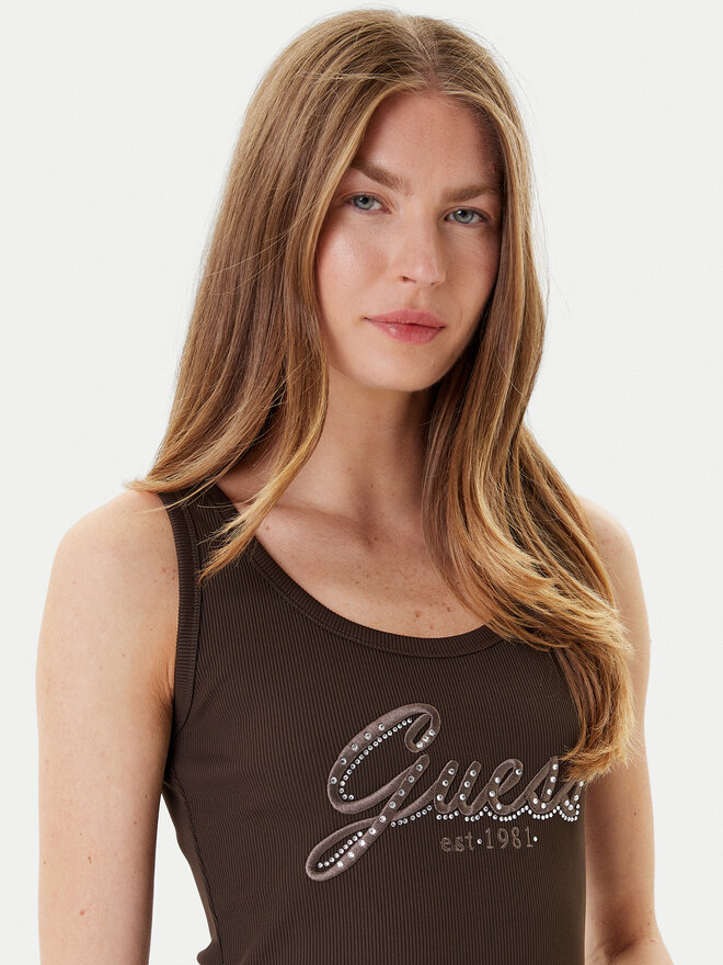 Guess Guess Top W5YP00 KCXJ2 Rjava Regular Fit
