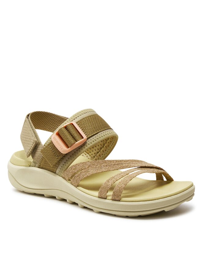 Merrell Σανδάλια Merrell Terran 4 Backstrap J006796 Καφέ