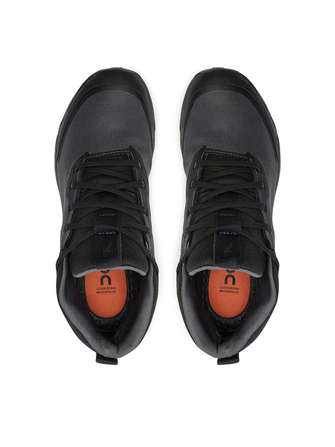 On Scarpe da trekking On Cloudroam Waterproof 3WD30070106 Nero