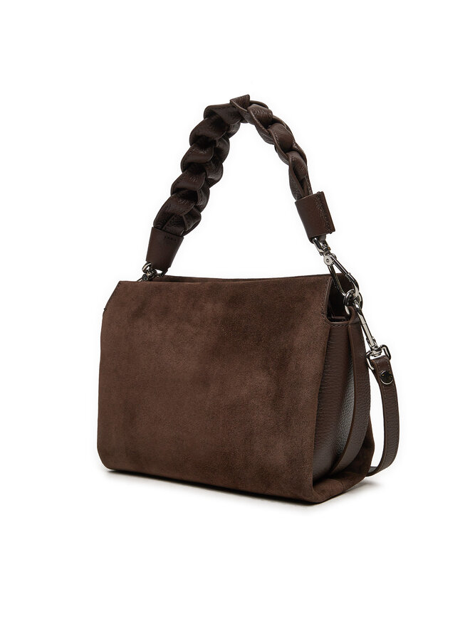 Coccinelle Сумка Coccinelle P6P Boheme Suede Bimaterial E1 P6P 58 01 01 Коричневий