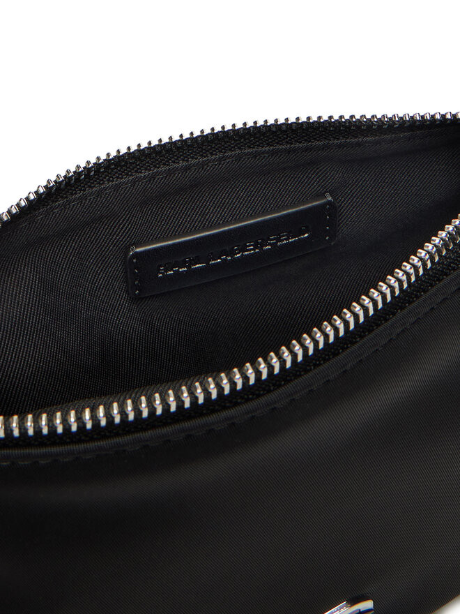 KARL LAGERFELD Ročna torba KARL LAGERFELD A3W32014 Črna