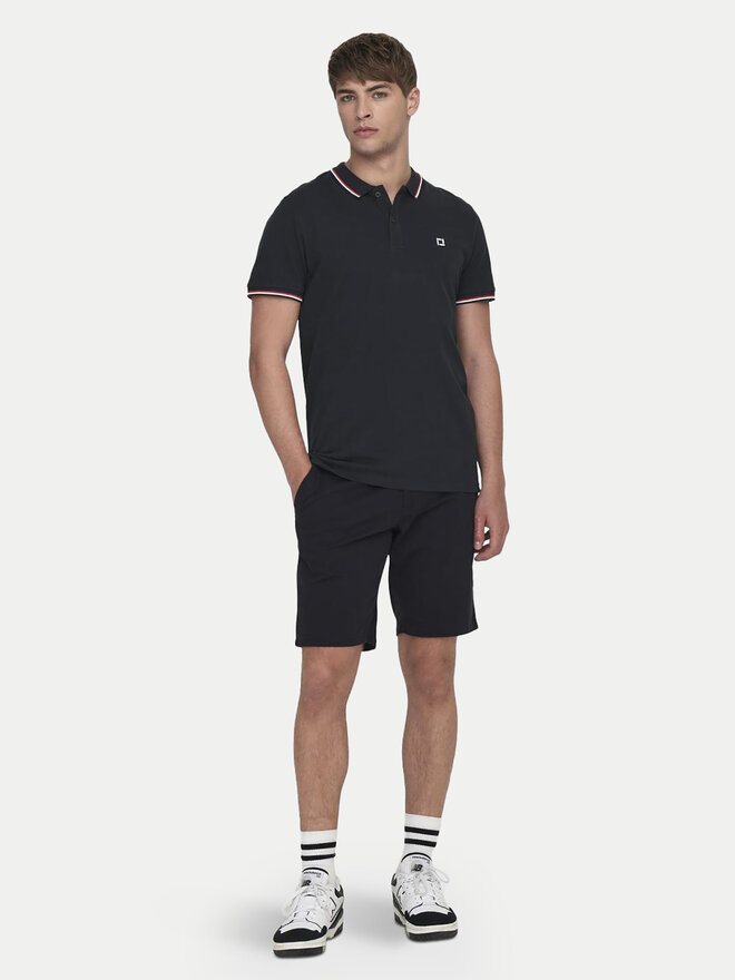 Only & Sons Only & Sons Pólóing Fletcher 22024827 Sötétkék Regular Fit