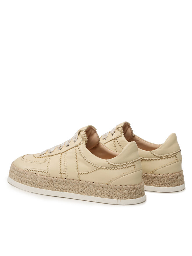 AGL Espadrilky AGL Leda Rope D936107PISOFTY0241 Béžová