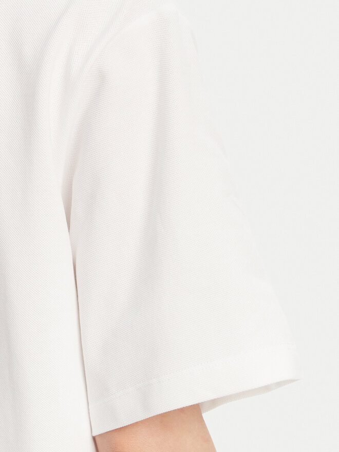 Marella Marella Поло Gonzaga 2513951014 Білий Relaxed Fit