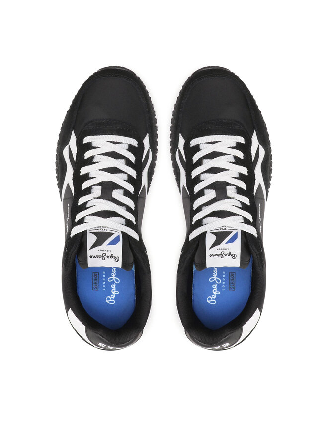 Pepe Jeans Снікерcи Pepe Jeans Holland Serie 1 PMS30758 Чорний