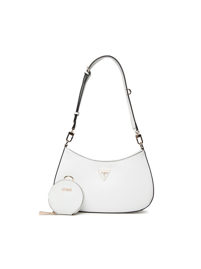 Guess Handtasche Guess Alexie Top Zip Shoulder Bag HWVG84 16180 Weiß